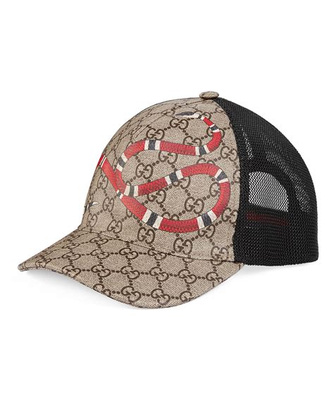 gucci snake cap|gucci baseball cap price.